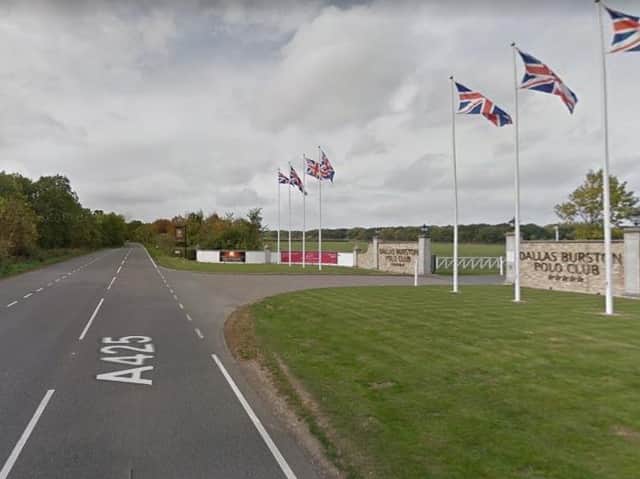 Part of the A425 between Southam and Leamington from the Dallas Burston Polo Club and the Ufton crossroads is being closed for nine months for HS2 works. Image courtesy of Google Maps.