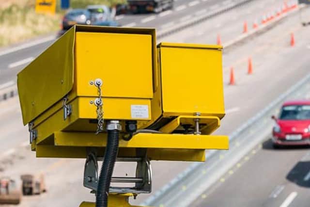 Speed cameras caught the same driver twice in six days doing more than 100mph on the M1