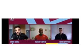Omar Iqbal and Adam Canning of The Villa Talks Podcast talk to former Villa striker Dwight Yorke online.
