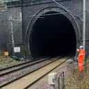 Flooding at the tunnel.