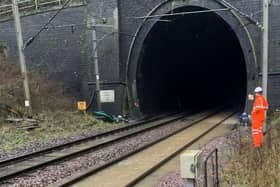 Flooding at the tunnel.