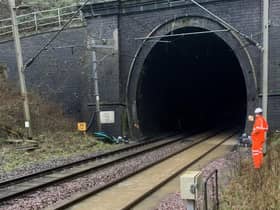 Flooding at the tunnel.