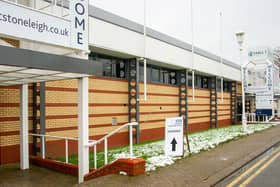 The vaccination centre  at the NAEC Stoneleigh