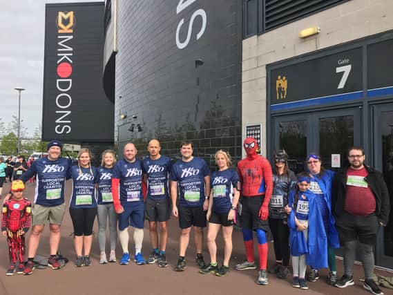Fabulous fundraisers at Harrison, Beale & Owen Financial Services are taking on a 410-mile challenge to raise money for The Myton Hospices and Coventry & Warwickshire Mind.