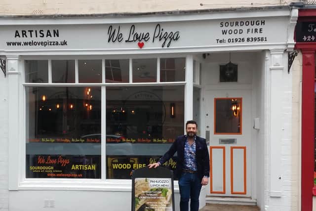 Through his new Local Legends Campaign, Jose Ribeiro (pictured), of We Love Pizza, aims to reward six people who live or work in the Warwickshire, area, with a feast of pizza.