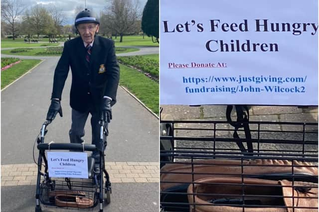 John Wilcock was spotted on his rollerskates in St Nicholas Park on March 25. Photo by Nicolas Saul