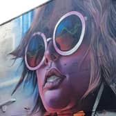 The mural by BRINK in Clemens Street, Leamington.  Photo by Ignaty Dyakov-Richmond.