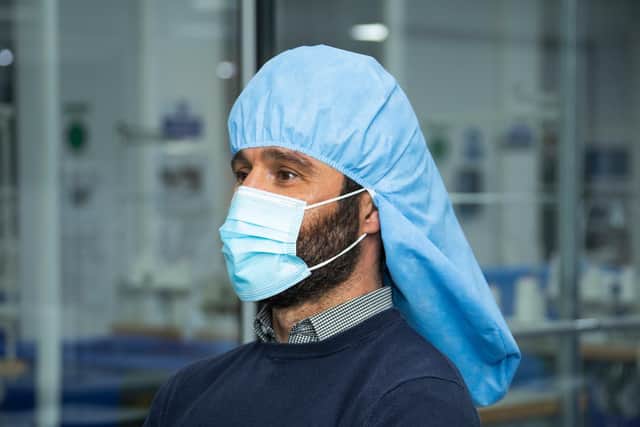 Contechs' branded HairTech PPE garments include a Hijab and a multi-hairstyle hat and are designed to allow people of all cultures and religions to feel comfortable whilst at work.