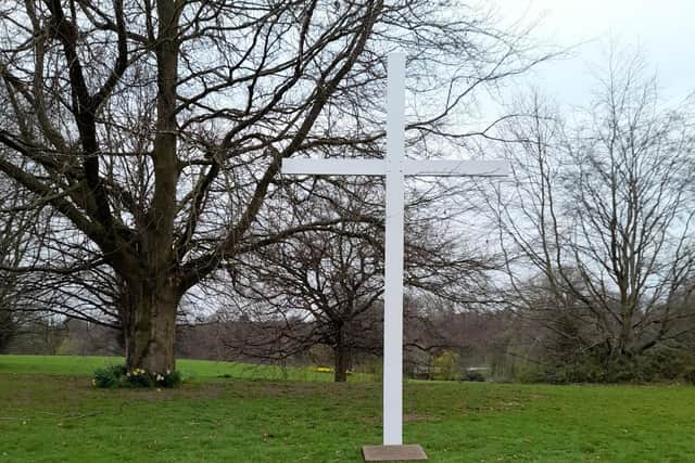The Cross on Abbey Hill. Photo supplied