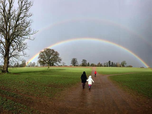 Jonathan Marshall set up the fundraiser on behalf of the community to help raise money for the landowner's chosen charity but to also raise awareness of the impact walking on other people's land can have. Photo by Jonathan Marshall