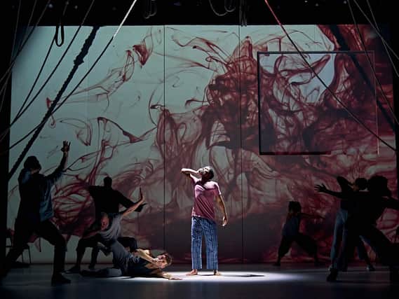 Ammar Dufus in A Monster Calls. Picture: Manuel Harlan