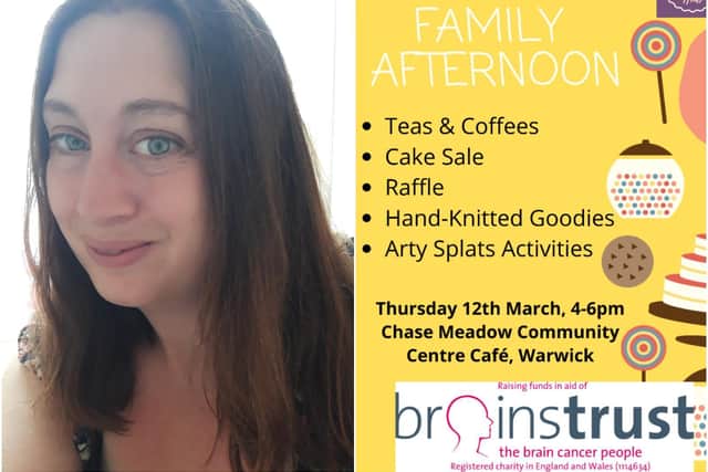 Emma Mosley will be holding a fundraising event in Warwick this week. Photos supplied.