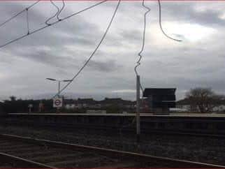 Network Rail are working overnight to fix overhead line damage in North London