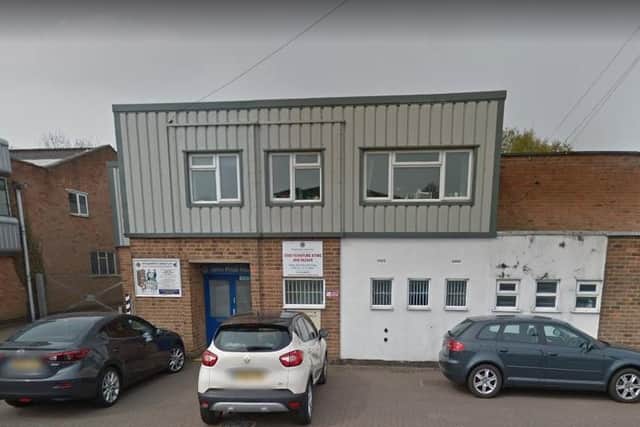 The Kenilworth Lions' furniture store in Farmer Ward Road in Kenilworth. Photo by Google Street View.
