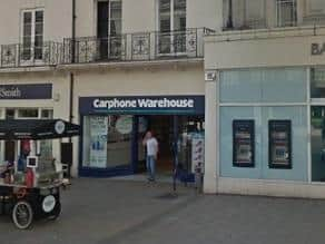 Carphone Warehouse in The Parade, Leamington.