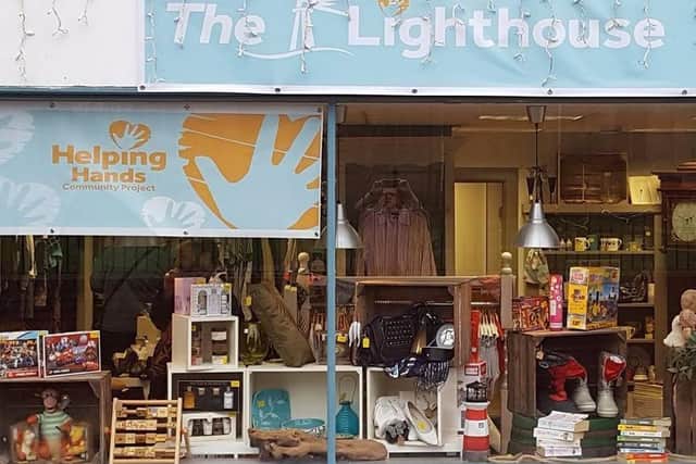 The Helping Hands shop 'The Lighthouse'. Photo by Helping Hands