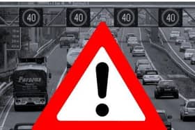 Major queues are building on the M1