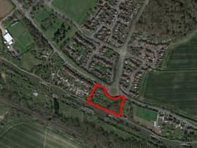 The proposed care home site. Photo by Belmont Healthcare