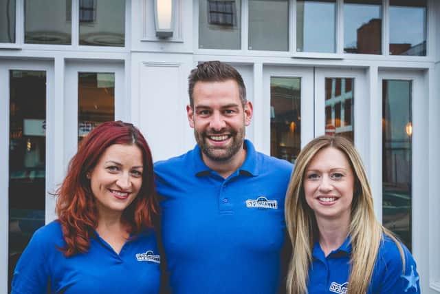Jo Ciriani,Graham Todd and Laura Sylvester from Spaghetti Agency