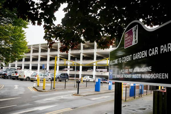 The Covent Garden off-street car park in Leamington.