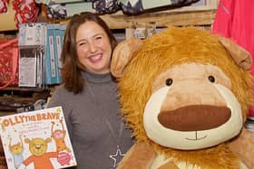 Rachel Ollerenshaw and Olly The Brave. Photo supplied