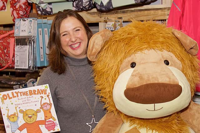 Rachel Ollerenshaw and Olly The Brave. Photo supplied