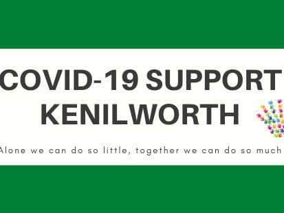 The Covid-19 Support Kenilworth group logo.