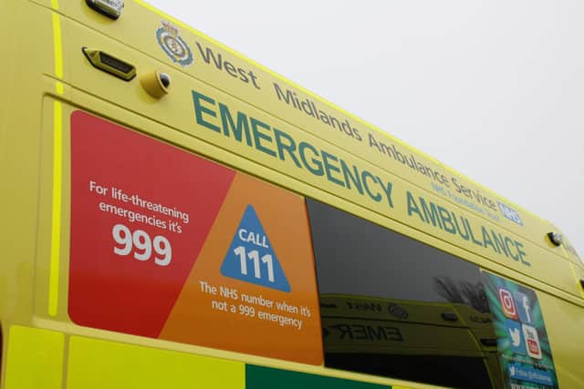 West Midlands Ambulance Service are appealing for paramedics to rejoin the service. Photo by WMAS