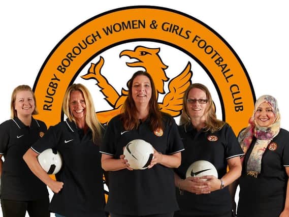 An all female committee run Rugby Borough Women & Girls Football Club