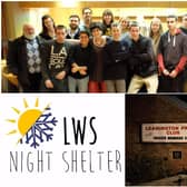 The team at the LWS Night Shelter are appealing for donations of food and clothing. Photos by LWS Night Shelter