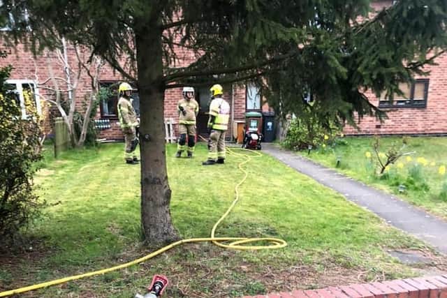 Two fire crews were called to a house fire in Kenilworth. Photo by Kenilworth Fire Station