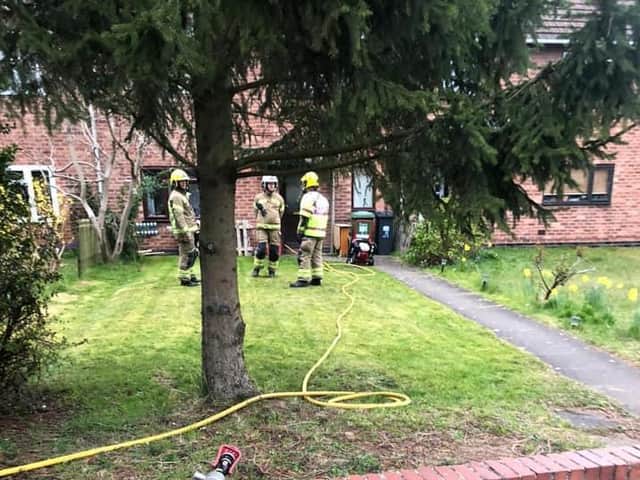 Two fire crews were called to a house fire in Kenilworth. Photo by Kenilworth Fire Station