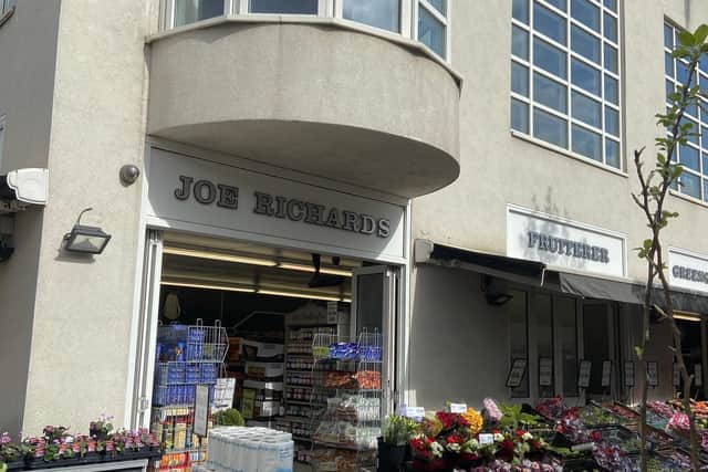 Joe Richards Fruiterer & Greengrocer at Talisman Square in Kenilworth.