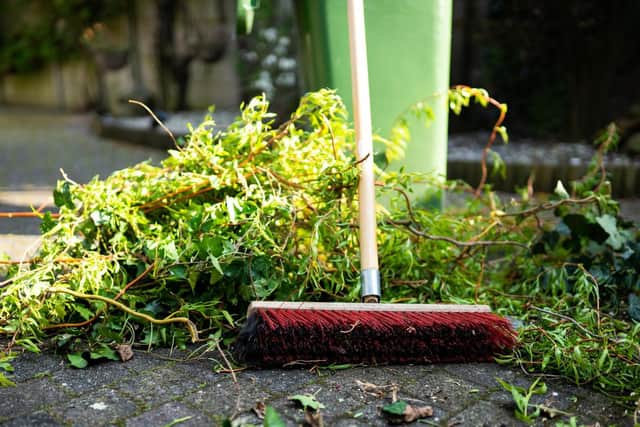 Green waste collections have been suspended