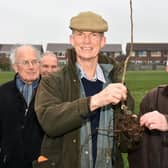 Former Radford Semele Parish Councillor Henry Marriott and Stan Sabin, Chairman of Radford Semele Parish Council.