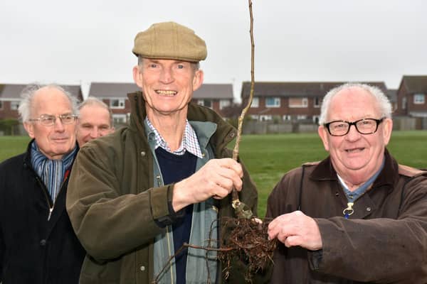 Former Radford Semele Parish Councillor Henry Marriott and Stan Sabin, Chairman of Radford Semele Parish Council.