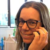 Sarah Jones, coordinator for the Mutual Aid phone team. Photo submitted