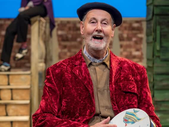 Martin as Feste in Twelfth Night in December 2018. Courtesy of Richard Smith Photography.
