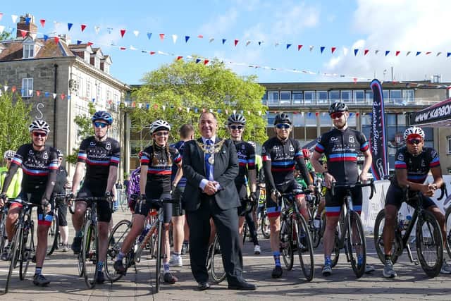 The starting line of the Warwick town races in 2019. Photo by WLRCC member Craig Heritage.
