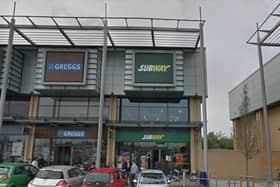 The Leamington Shopping Park branch of Subway.
