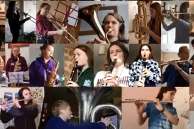 60 Kenilworth School pupils put together an amazing musical performance online