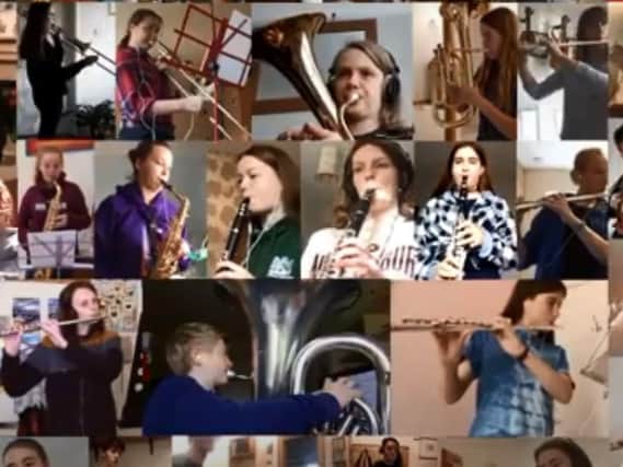60 Kenilworth School pupils put together an amazing musical performance online