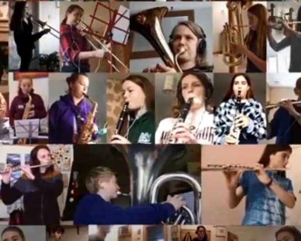 60 Kenilworth School pupils put together an amazing musical performance online