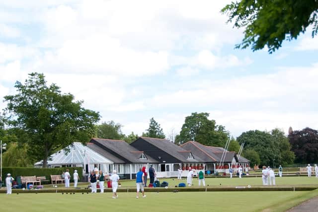 Some of the bowling greens at Victoria Park will be reopened after they were closed during lockdown.
