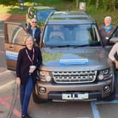 Left to right some of the Warwickshire 4x4 Volunteer Group; Emma Collins, Bernard Baxter, Paul Fryer, Oleg Zaboronski (rear) and Malith Sumanasekera. Photo supplied.