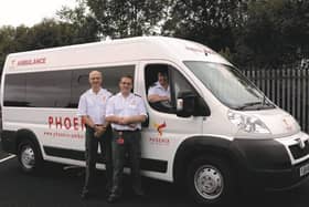 Phoenix Private Ambulance Service provides vital patient transport services. Photo supplied
