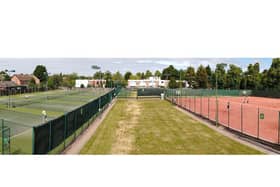 The recently re-opened Leamington Lawn Tennis and Squash Club.