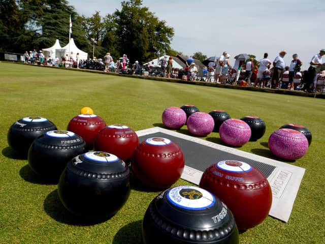Bowls at Victoria Park bowling green in Leamington. Photo supplied.
