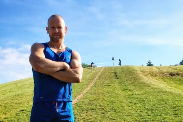 Phil Sims is getting ready to take on a challenge for charity. Photo supplied