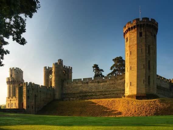 Warwick Castle will be hosting a drive-in cinema. Photo by Warwick Castle